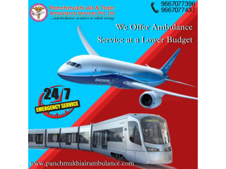 Take Superior Panchmukhi Air Ambulance Services in Mumbai with CCU Facility