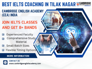 Best IELTS Coaching classes in Tilak Nagar, Delhi