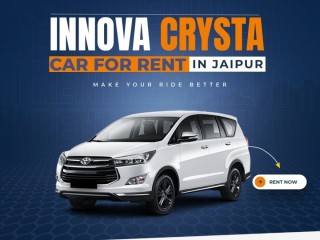 Innova crysta on rent Jaipur