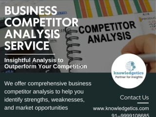 Top Business Competitor Analysis Services