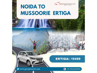 Noida to Mussoorie Taxi fare one way