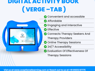 Digital Activity Book | Digital Therapy Book | VERGE-TAB