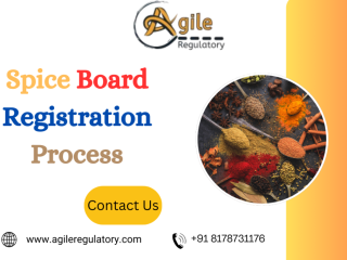 Spice Board Registration