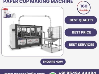 Nessco High Efficient Paper Cup Machine at Best Price for Sale