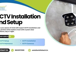 CCTV Installation and Repair Services in Kolkata Solution Infotech