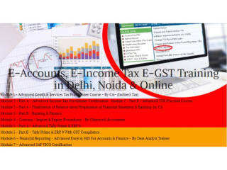 Accounting Course in Delhi, 110029, [ GST Update 2025] by SLA Accounting Institute, Taxation and ERP Tally Prime Institute in Delhi,