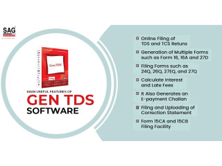 Gen TDS Software Makes It Easy to File TDS/TCS Returns