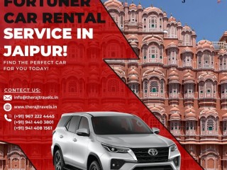 Book a Fortuner Car in Jaipur with Raj Travels Today