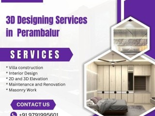 3D Designing Services in Perambalur | Home Construction in Perambalur