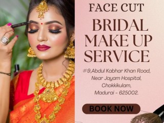 Bridal Makeup in Madurai - Face cut Enhance Your Wedding Glow