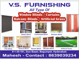 Furnishings in begumpet hyderabad, +91-8639039234
