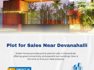 Plot for Sales Near Devanahalli | Plots for Sales in Chikkballapur