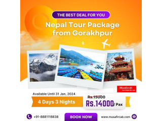 Gorakhpur to Nepal Tour Cost, Nepal Tour Price from Gorakhpur