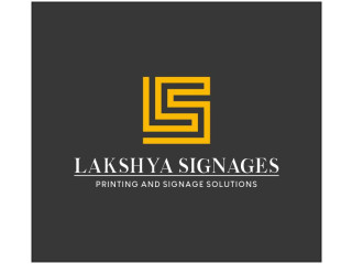 Lakshya Signages | Manufacturer of flex, banner, standee and signages in Delhi
