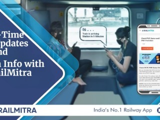 . Real-Time PNR Updates and Train Info with RailMitra