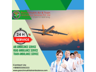 Use ICU-Supported Panchmukhi Air Ambulance Services in Patna with Medical Assistance