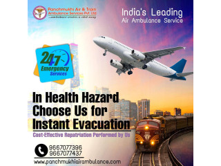 Hire Panchmukhi Air Ambulance Services in Delhi with Quality Medical Services