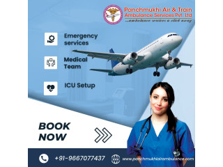 Pick Classy Panchmukhi Air and Train Ambulance Services in Patna with Fabulous Medical Support