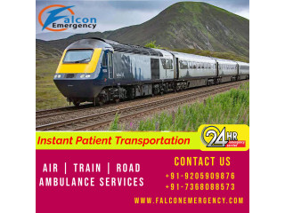 Falcon Train Ambulance in Kolkata is considered a Beneficial Solution for Shifting Critical Patients