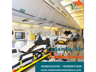 Use Vedanta Air Ambulance Services in Guwahati for the Non-Risky Transfer of the Patient