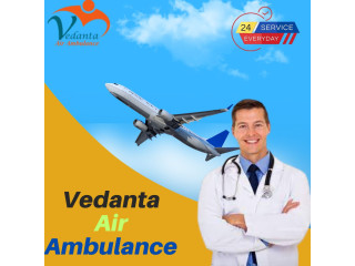 Get Modern ICU Setup Through Vedanta Air Ambulance Service in Raipur