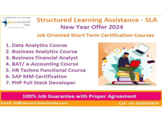 Job Oriented MIS Course in Delhi, with Free Python by SLA Consultants Institute [100% Placement] get HDFC Data Science Professional Training,