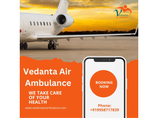 Get Veltiletore Setup Charter Air Ambulance Service in Varanasi by Vedanta