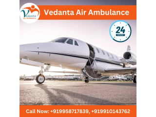 Obtain Vedanta Air Ambulance in Kolkata with Matchless Medical Features