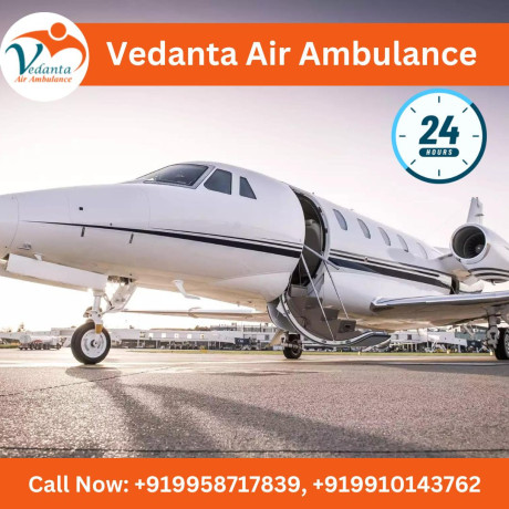 obtain-vedanta-air-ambulance-in-kolkata-with-matchless-medical-features-big-0