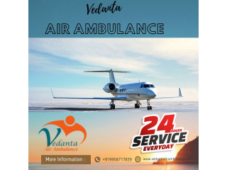 Use Advanced Charter Flight by Vedanta Air Ambulance Service in Chennai
