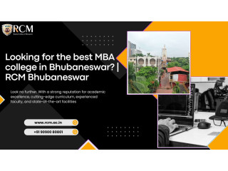 Looking for the best MBA college in Bhubaneswar? | RCM Bhubaneswar