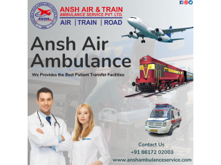 Ansh Air Ambulance Service in Ranchi - Onboard With Medical Assistance