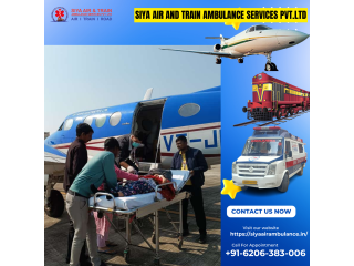 Siya Air Ambulance Service in Ranchi with Well-Experienced MD Doctors