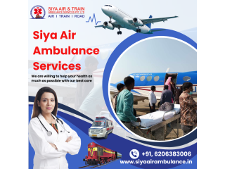 Siya Air Ambulance Service in Patna - Shift Today If You Are In An Emergency