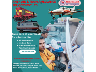 Hire Ansh Train in Ambulance Guwahati with Top-Notch Medical Assistance