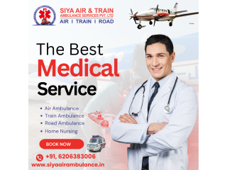 24/7 Medical Transport: Siya Air Ambulance Service in Patna: Affordable and Reliable Bed-to-Bed Servic