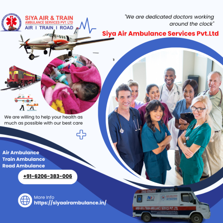 siya-air-ambulance-service-in-ranchi-accessible-and-affordable-bed-to-bed-transportation-big-0