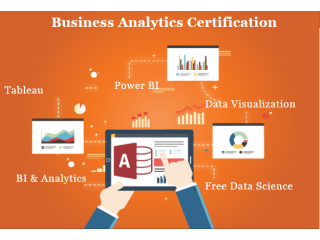 Microsoft Business Analytics Training Course in Delhi, Business Analyst Training in Noida, Business Analyst Institute in Faridabad, 100% Job