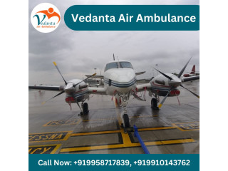 Obtain Vedanta Air Ambulance in Guwahati with Apposite Medical Amenities