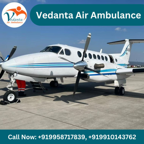 select-vedanta-air-ambulance-in-patna-with-superior-medical-setup-big-0