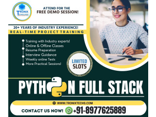Python full stack training in Hyderabad