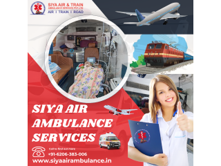 Siya Air Ambulance Service in Patna - Fully Featured Medical Flight