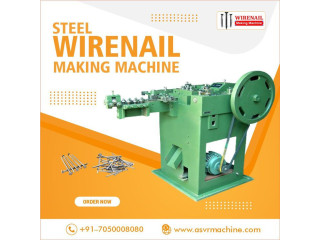 Wirenail making machine in delhi