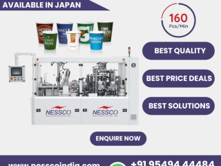 High-Performance Nessco Paper Cup Machine