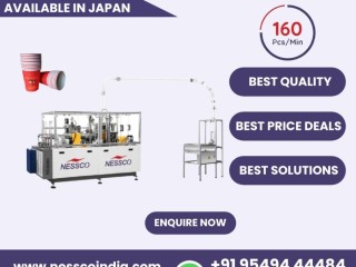 Nessco High Durable Coffee Cup Making Machine in Japan