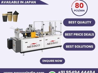 Nessco Modern Double Wall Paper Cup Machine in Japan