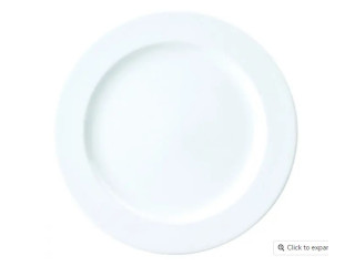 Royal Porcelain Round Plate | Bonna Crockery | Simply Hospitality