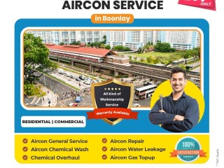 Aircon service in Boonlay, Singapore