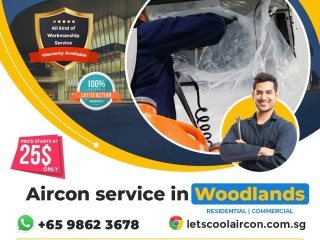 Aircon service in Woodlands, singapore