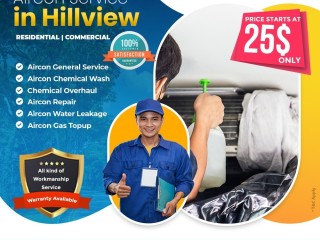 Aircon service in Hillview, singapore